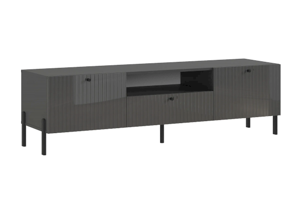 Малая тумба ТВ Оливия с металлическими опорами (Миф)